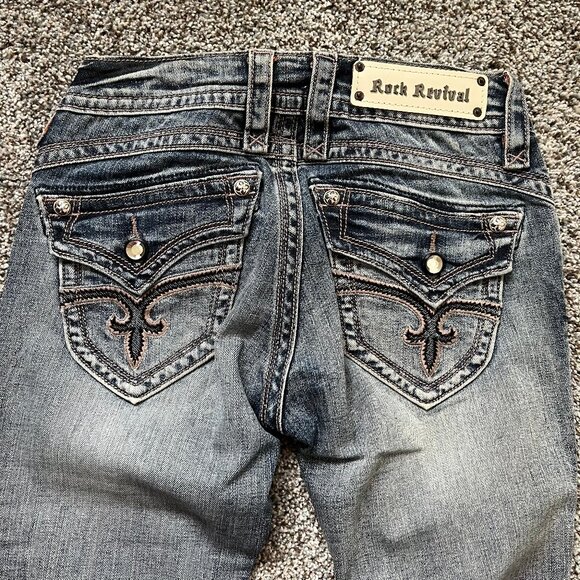 Rock Revival Women's Jeans, Size 25, Boot Cut - Picture 4 of 16